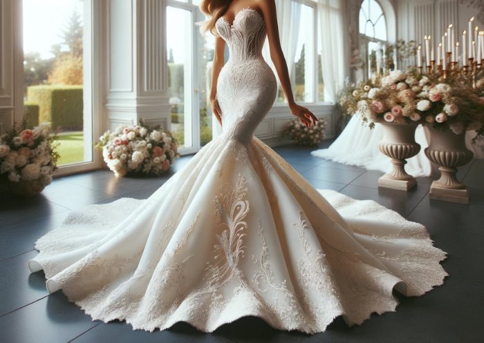 Свадебные платья-рыбки для современной невесты – элегантность и стиль